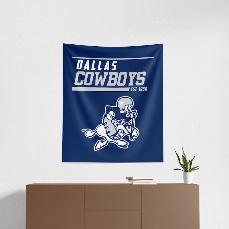 NFL Dallas Cowboys 40 YD Dash Legacy Wall Hanging - 34"x40"