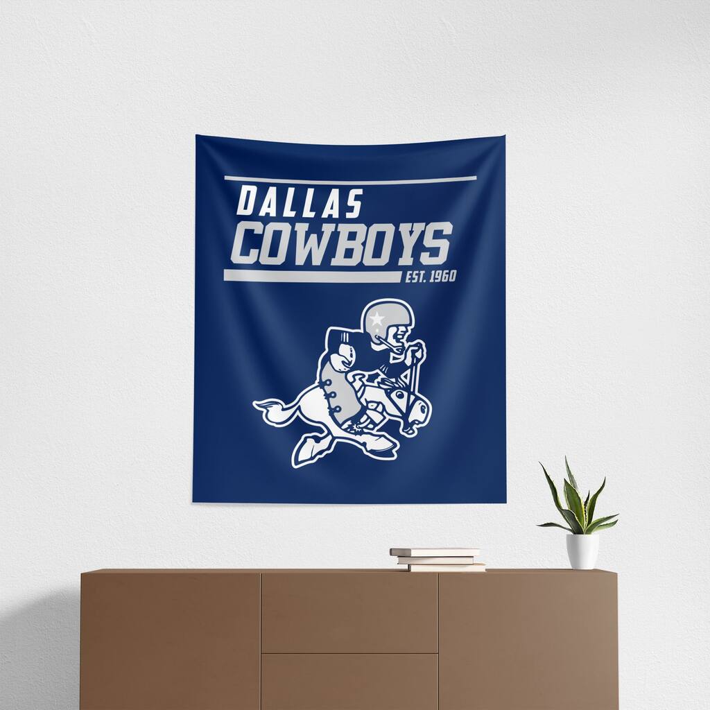 NFL Dallas Cowboys 40 YD Dash Legacy Wall Hanging - 34"x40"