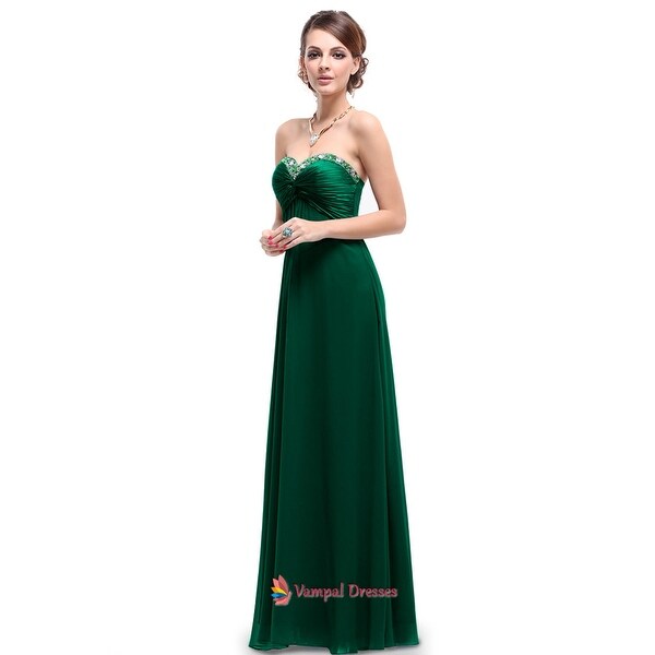 dark emerald bridesmaid dresses
