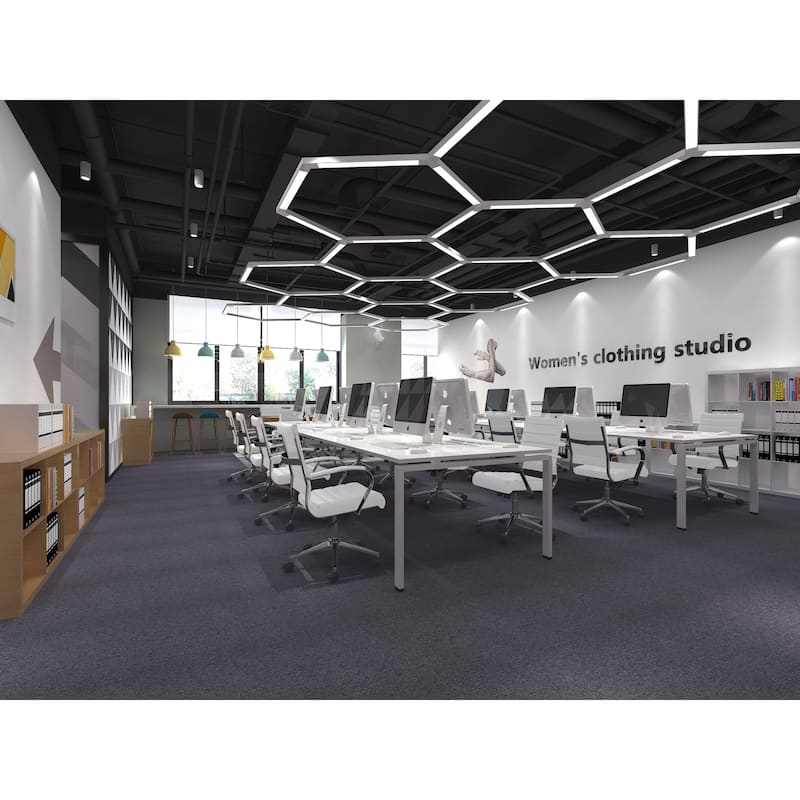 Modern Office Chair, Executive Mid-Back Conference Room Chair in PU Leather with Wheels and Arms