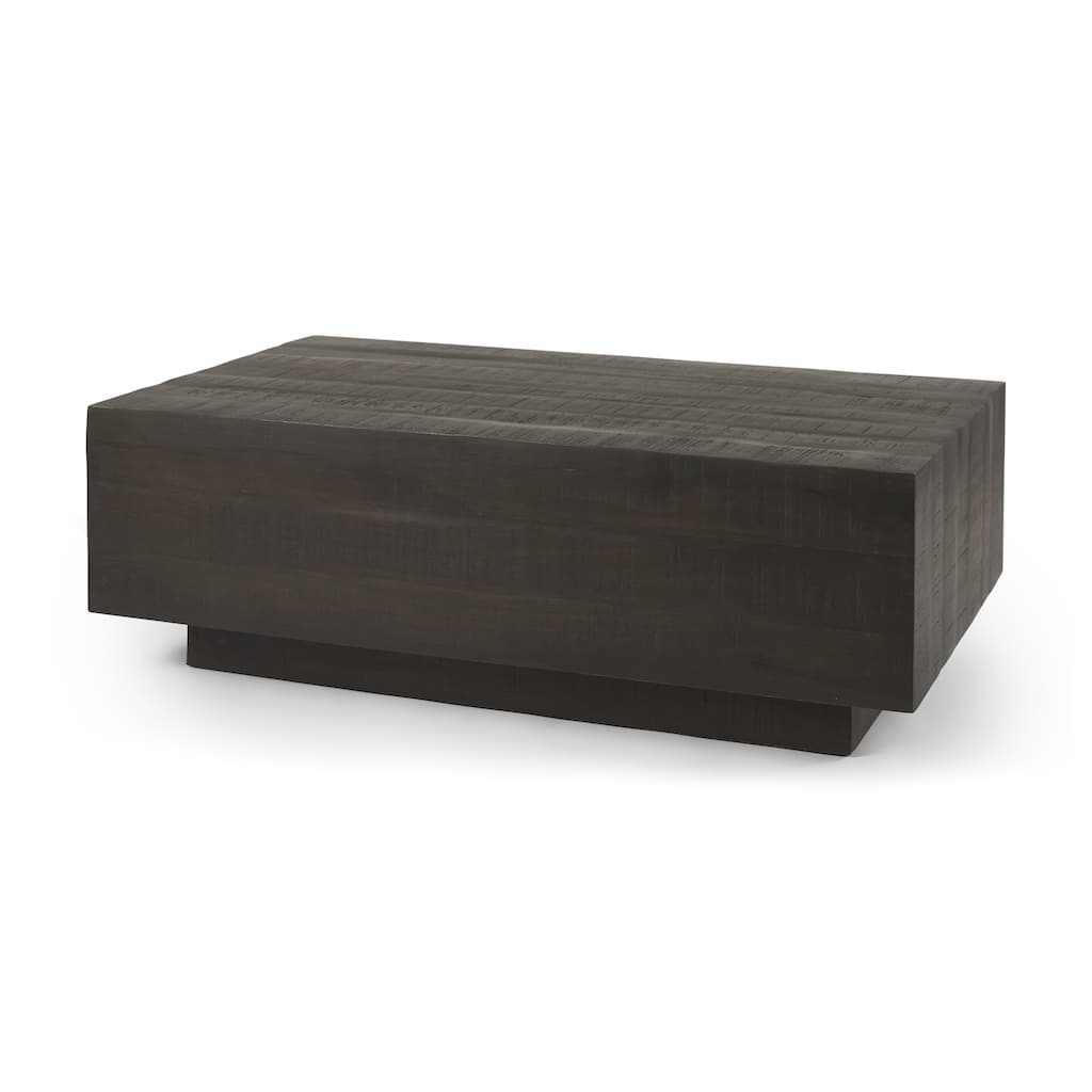 Hayden Solid Wood Rectangular Floating Coffee Table