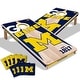 preview thumbnail 1 of 3, Michigan Wolverines NCAA 2x4 Cornhole Board Set Include Carrying Case