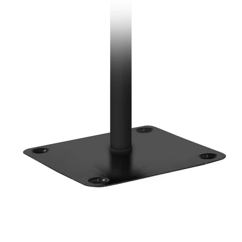 Puleo International 4 ft Pre-Lit Black Artificial Alpine Pencil Tree