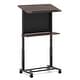 preview thumbnail 10 of 8, Gymax Rolling Podium Stand 40.5''-49'' Height Adjustable Lectern Table