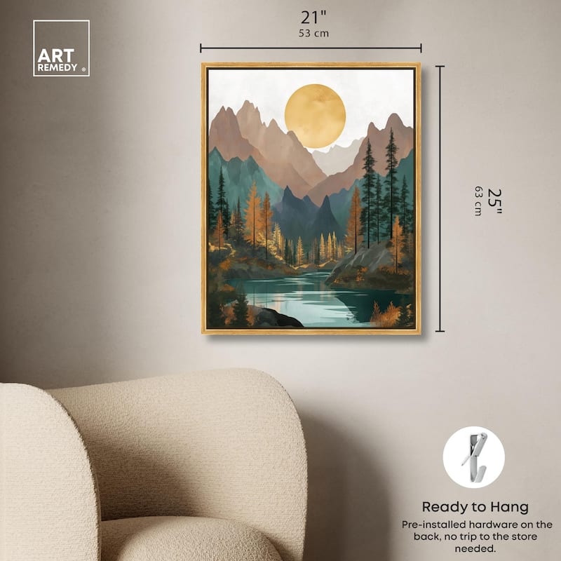 Secrets of the Lake II Canvas by Art Remedy