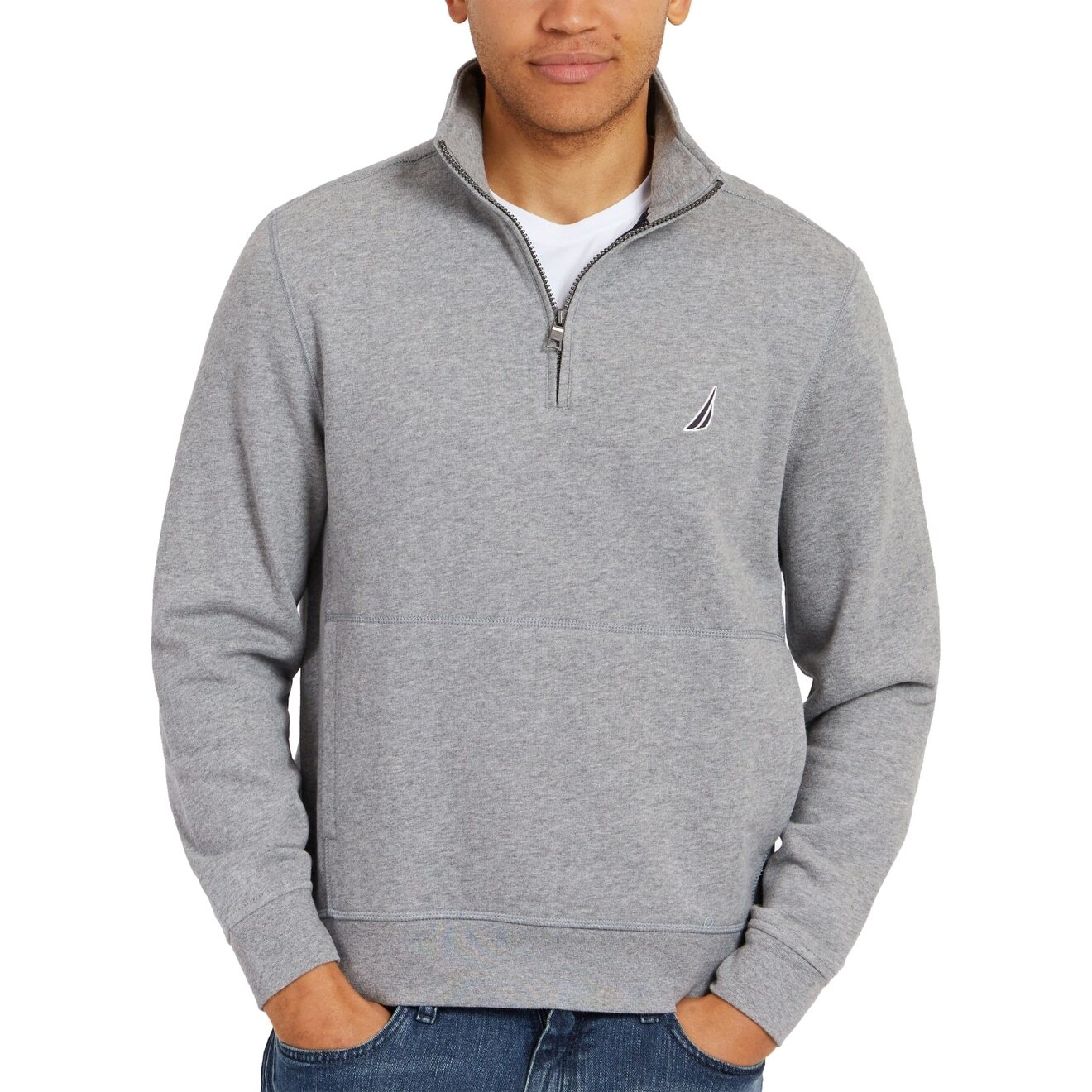 nautica men's fleece pullover
