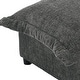 preview thumbnail 23 of 47, 39"W Oversized Chenille Comfy Cloud Chaise Lounge with Ottoman