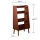 preview thumbnail 26 of 25, SEI Furniture Barrencroft Mid-century Modern Wood Leaning Ladder Bookcase