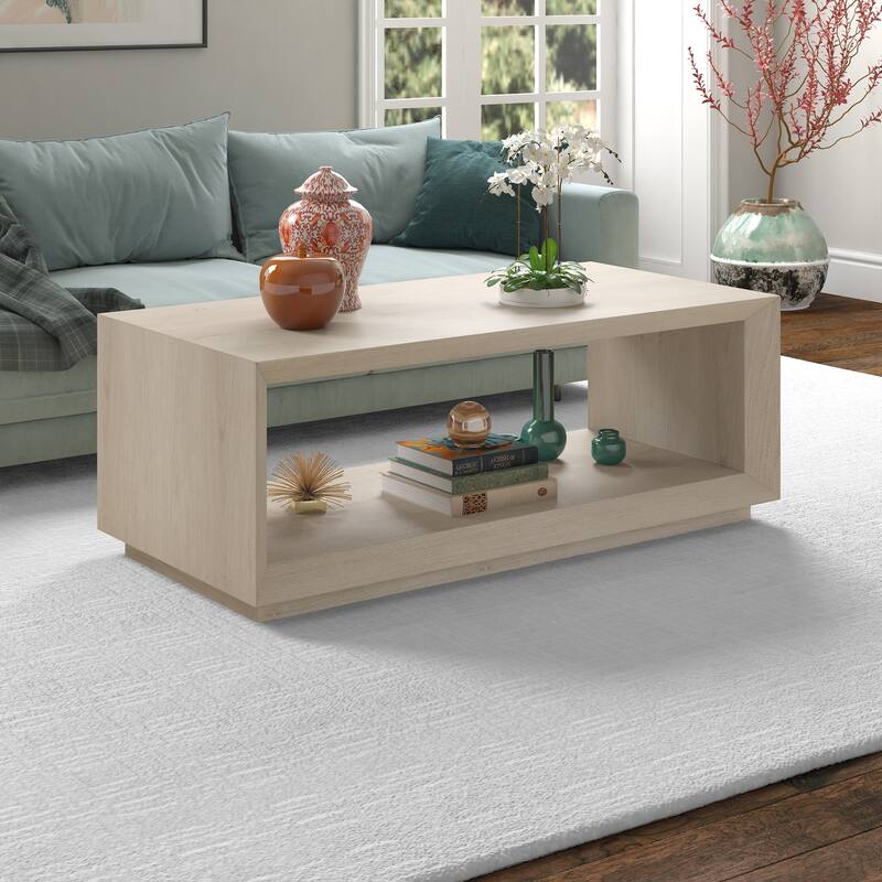 Tannen 48" Wide Rectangular Coffee Table