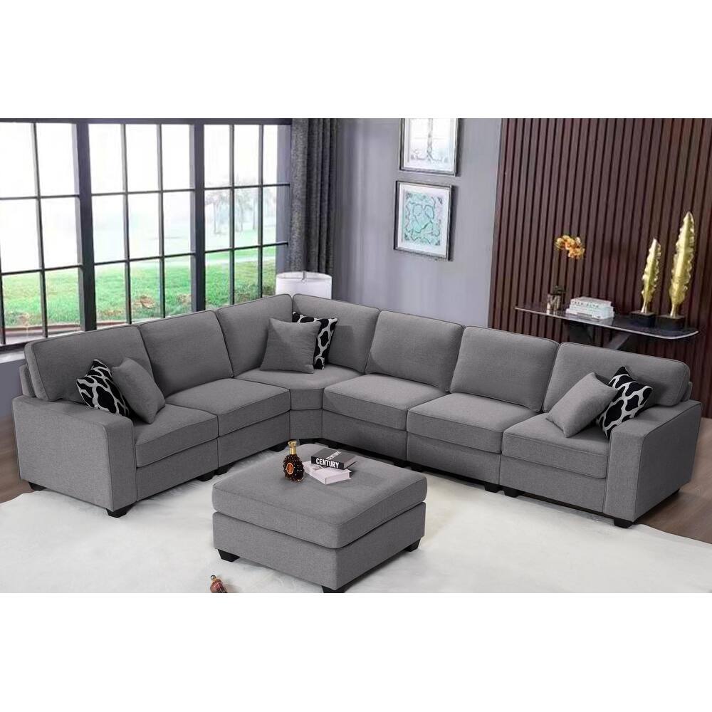 Flexible Combination Module Reversible Sectional Sofa
