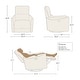 preview thumbnail 16 of 171, Spruce & Spring Asher Power Swivel Glider Recliner