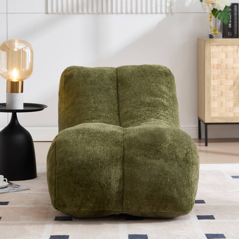 Creative bean bag sofa chair for adults filled with high-quality sponge