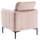 preview thumbnail 23 of 53, Nora Modern Velvet Accent Chair for Bedroom with Metal Legs