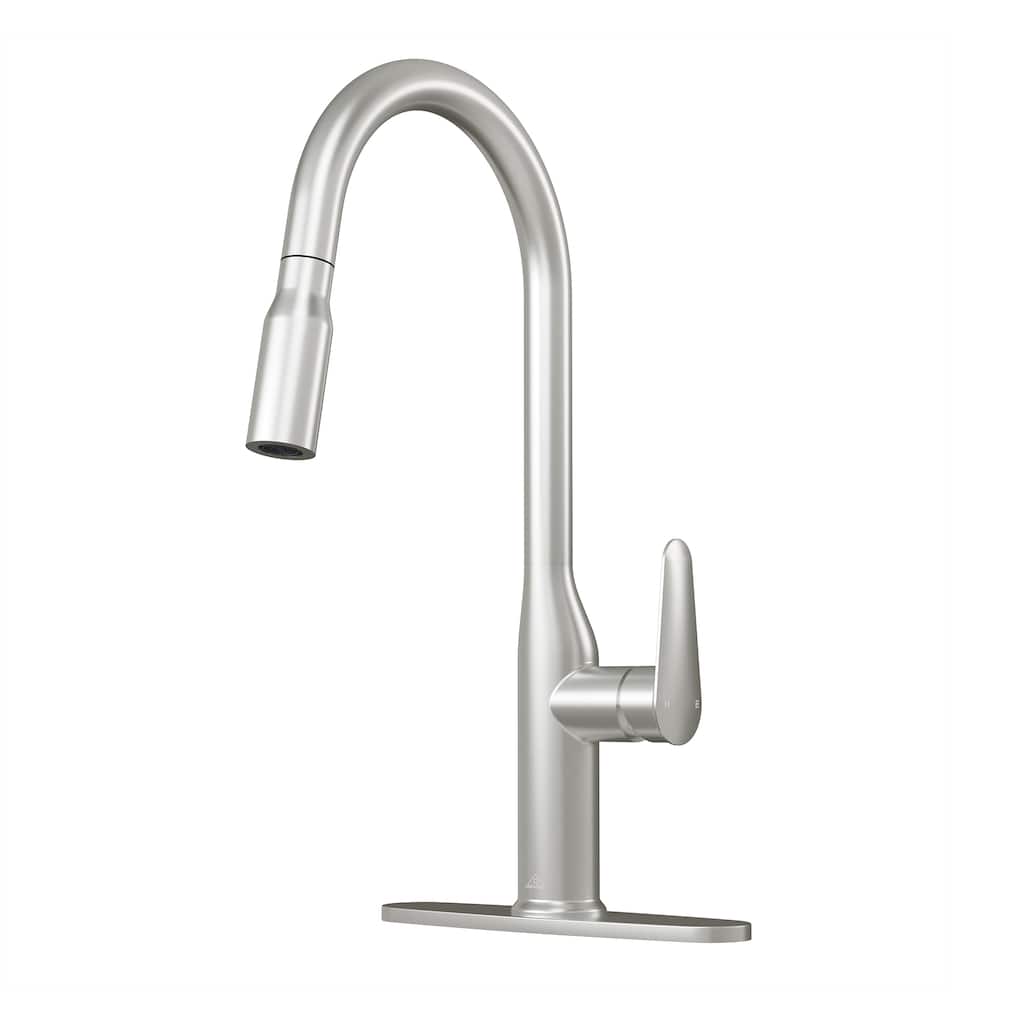 Single Handle Pull-Down Sprayer Kitchen Faucet