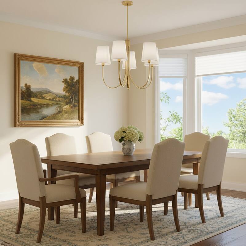 Artcraft Rhythm - Chandelier - 5-Light - Brushed Gold