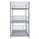 preview thumbnail 9 of 7, Convertible Triple Twin Bunk Bed with Guardrails, Ladders, and Durable Steel Frame - Modern Space-Saving Design