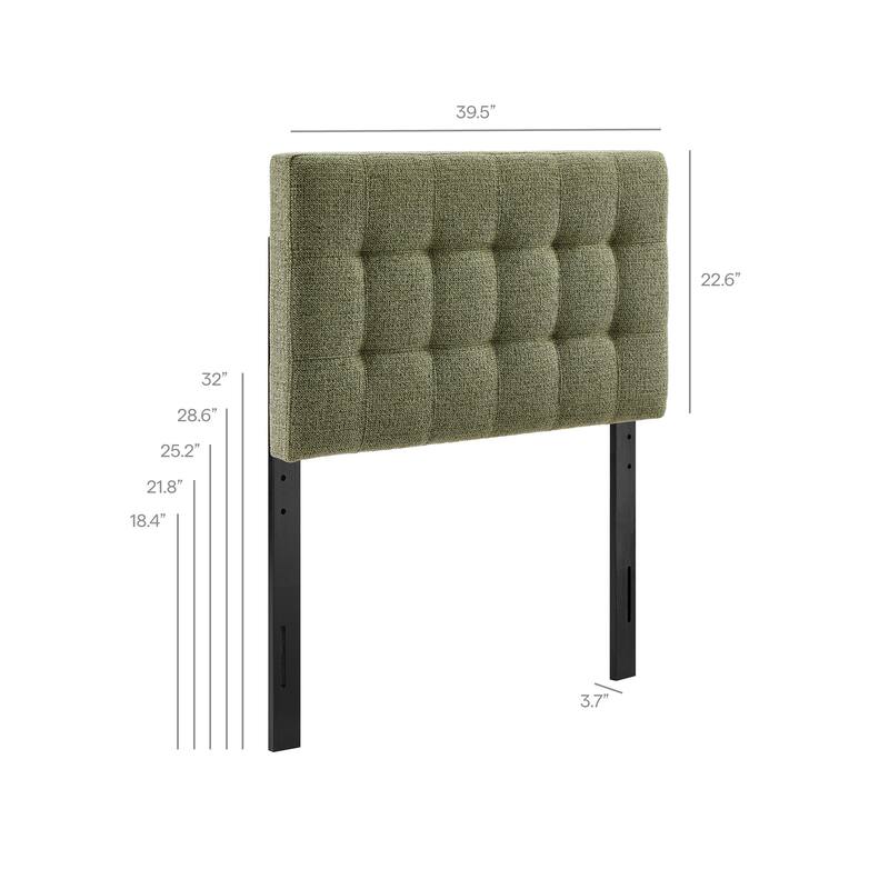 Lily Upholstered Fabric Headboard