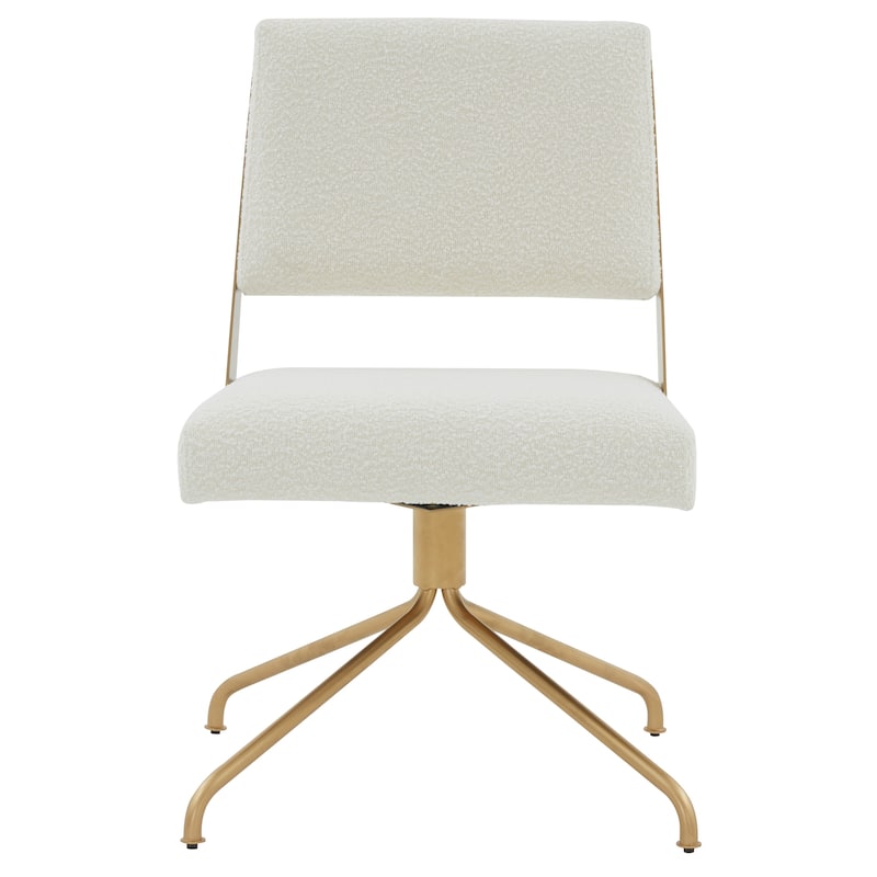 SAFAVIEH Couture Kanja Swivel Office Chair - 22Wx24Dx34H