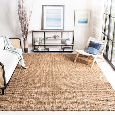 SAFAVIEH Jerneja Handmade Solid Chunky Jute Area Rug