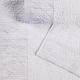 preview thumbnail 9 of 69, Superior Wisteria Cotton Floral Jacquard 6 Piece Bathroom Towel Set