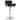vidaXL Bar Stool Black Faux Leather - 20.3" x 19.5" x (35"-42.9")