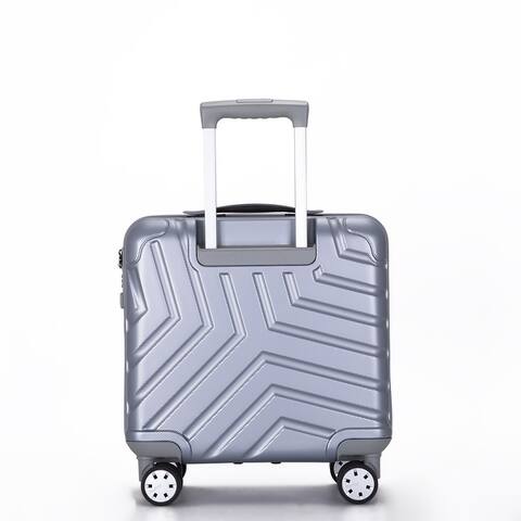 Pure PC 16" Hard Case Luggage With Universal Silent Aircraft Wheels