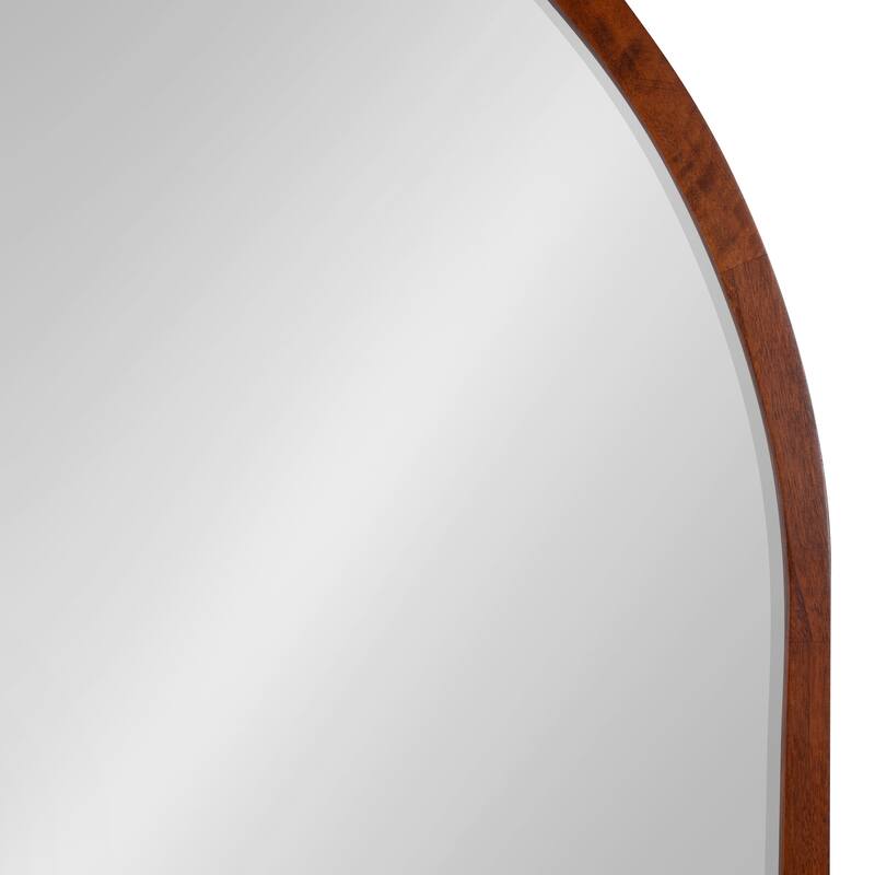 Kate and Laurel McLean Arch Wood Framed Wall Mirror
