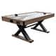 Air Hockey Tables that Match Laguna Indoor/Outdoor 8ft Slate Pool Table Dining Set with 2 Benches & Accessories, White Finish