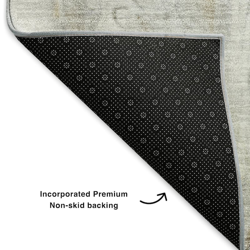 Premium Washable Super Soft Abstact Mayfield Rug