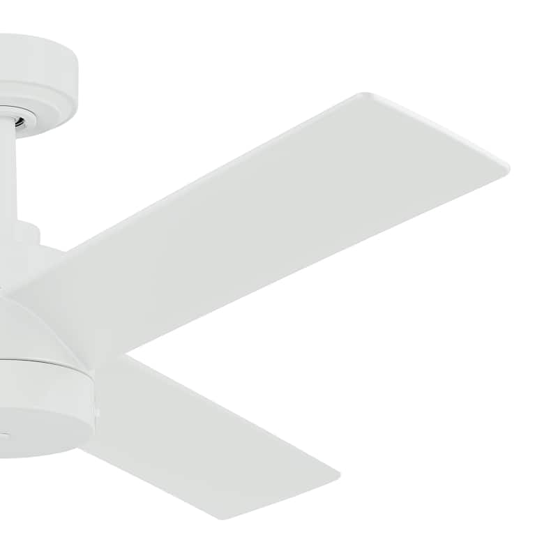 52 Inch Spyn Lite Fan in White with Matte White Blades