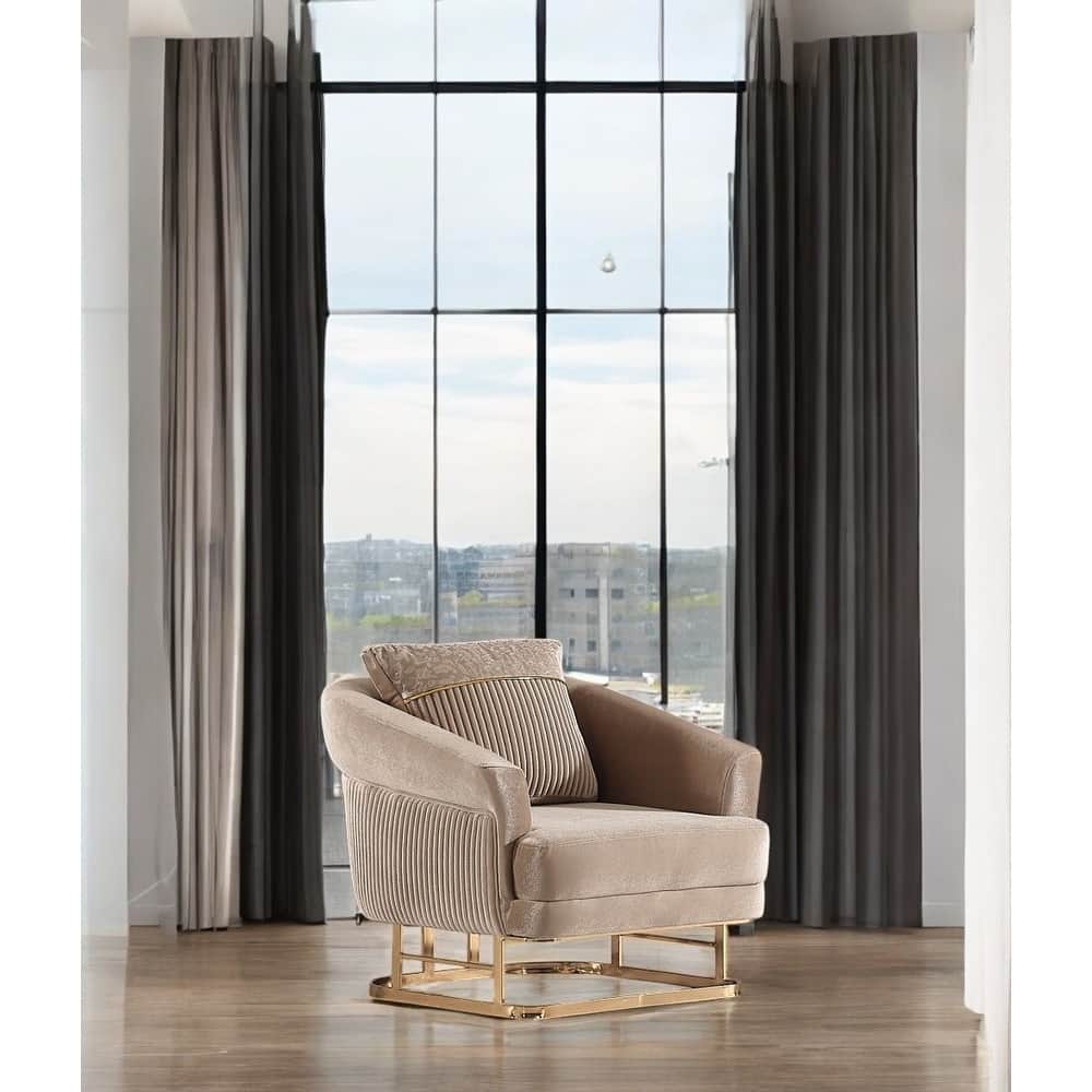 Ravox Upholstered Velvet Accent Chair