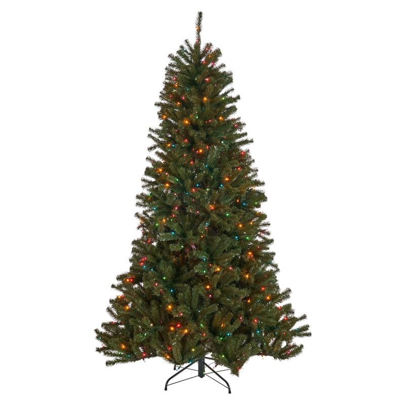 Faux Noble Fir 7-foot Christmas Tree by Christopher Knight Home - 48.00" L x 48.00" W x 84.00" H
