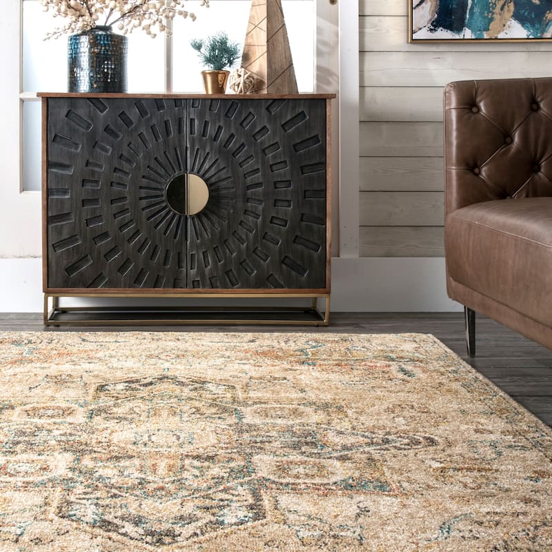 Nuloom Tabetha Tribal Medallion Area Rug