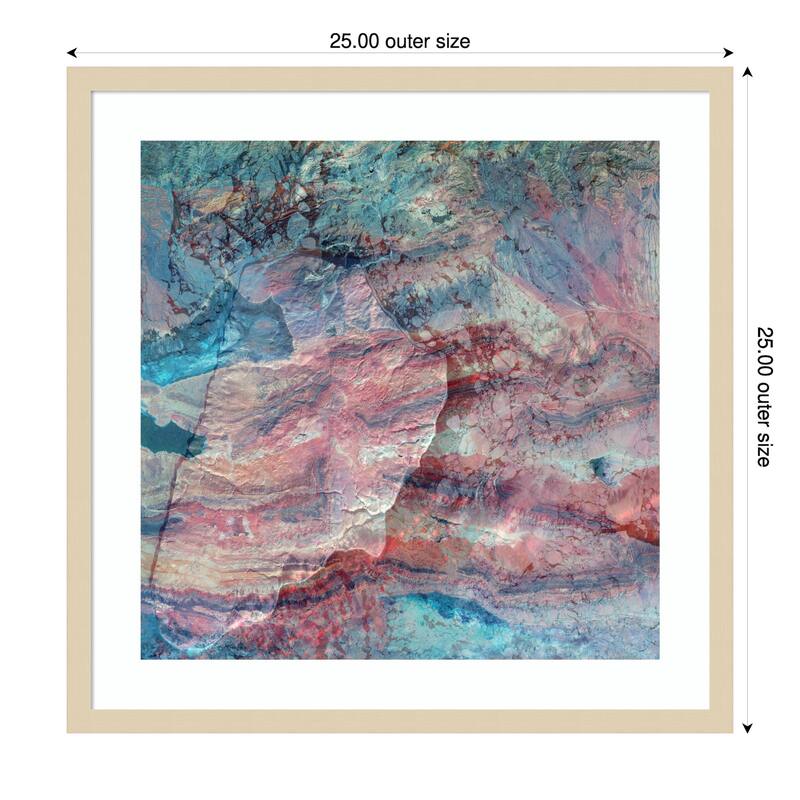 Bloodstone.png by Pelin Atilla Wood Framed Wall Art Print