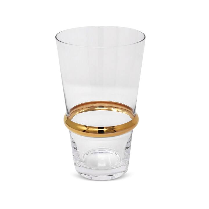 Set of 6 Linear Design Glasses