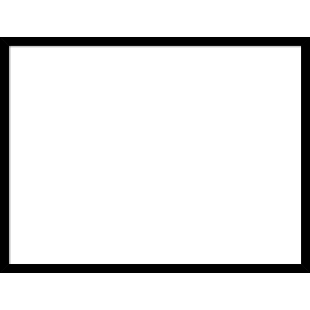 Amanti Art Black Gallery Deep Framed Dry Erase Magnetic Board