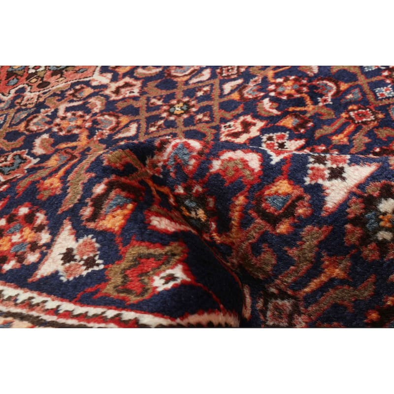 ECARPETGALLERY Hand-knotted Andelz Dark Navy Wool Rug - 3'4 x 8'5