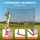 preview thumbnail 11 of 17, VEVOR Golf Practice Hitting Net Portable Home Golf Aid Net with Solid Fiberglass Frame and Carry Bag