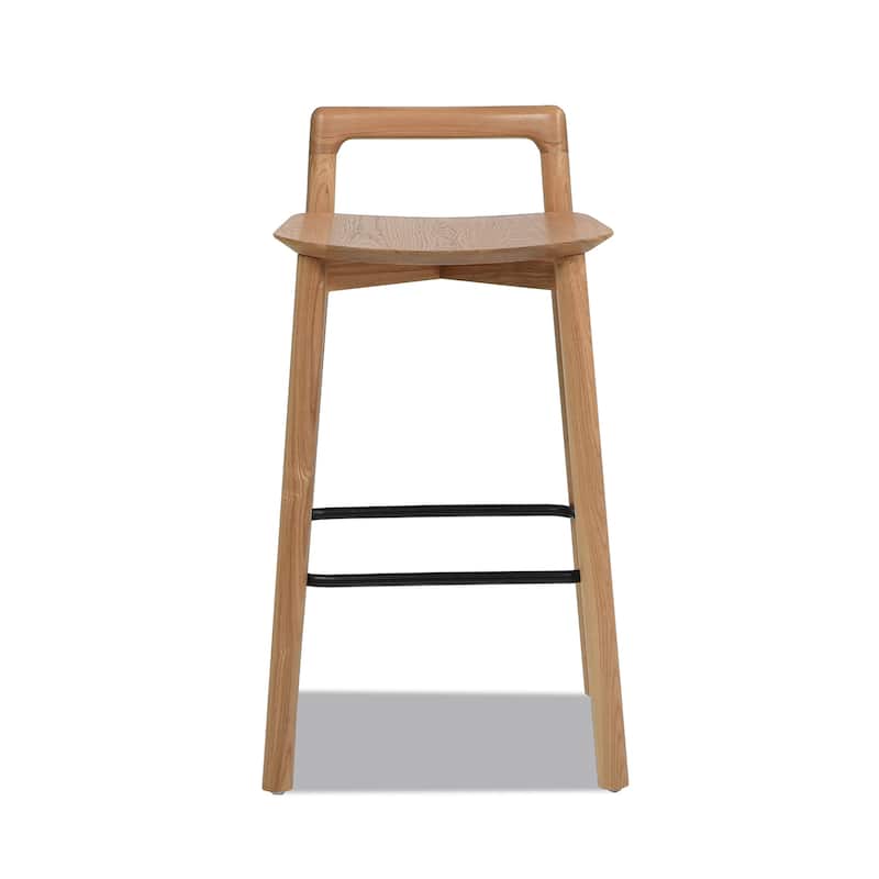 Sven 26.5" Minimalist Low Back Counter Stool