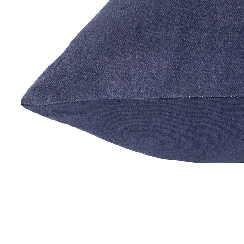 Sevita Patchwork Contemporary Printed Hand-Woven Indoor Throw Pillow