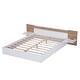 preview thumbnail 7 of 24, Modern Simple Queen Size Platform Bed with Shelves, USB Ports and Sockets Multi-Functional Bed Frame for Kids Teens Adults