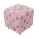 preview thumbnail 24 of 74, Modern Velvet Upholstered Storage Ottoman