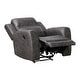preview thumbnail 10 of 25, Elara 38" Microfiber Manual Reclining Chair with Tab Pull Motion