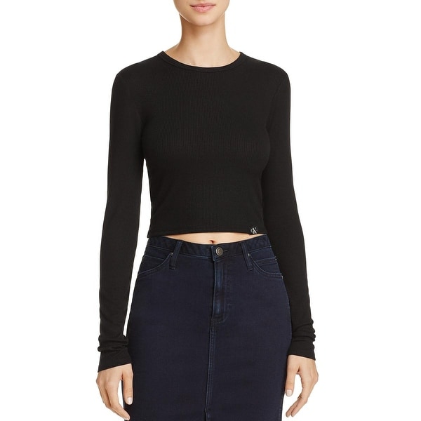 calvin klein jeans crop top