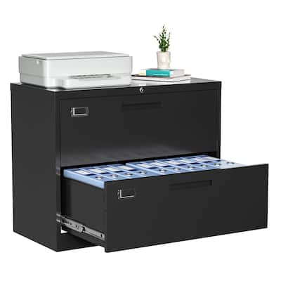 Dextrus 3-Drawer Metal Filing Cabinet Rolling With Legal/Letter /A4