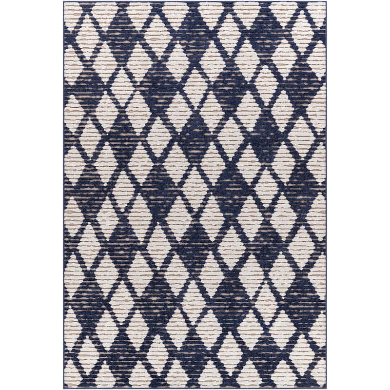 Livabliss Natson Global Diamond Outdoor Area Rug