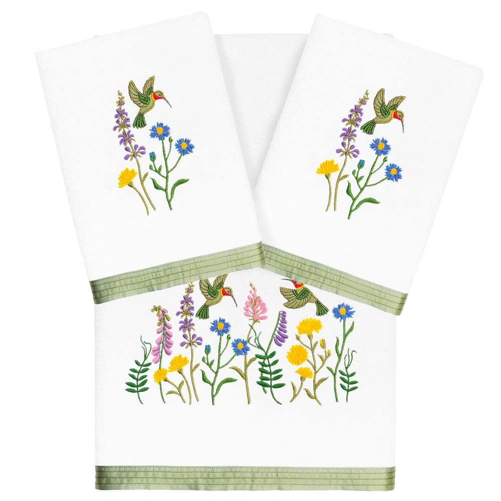 Authentic Hotel and Spa Turkish Cotton Hada 3 PC Towel Set