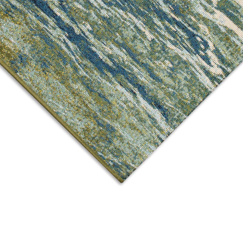 Liora Manne Esencia Caribe Indoor/Outdoor Mat Sea 2' x 2'10"