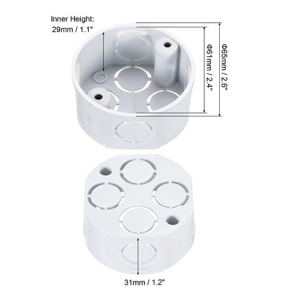 Conduit Box Junction Box Eight Holes with Cover for Projects - Bed Bath ...