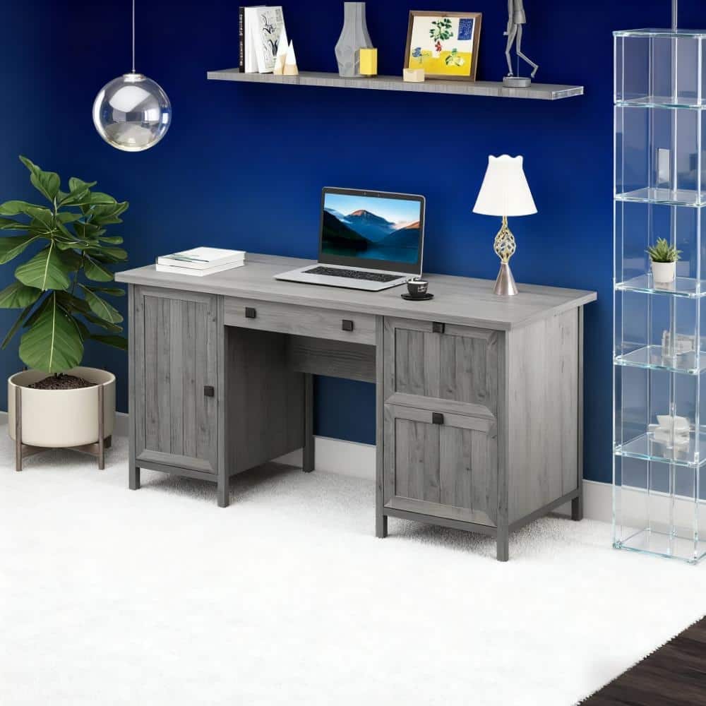 Desk Home Office Work station Vintage Executive Computer Desk